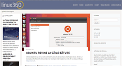 Desktop Screenshot of linux360.ro