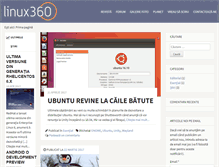 Tablet Screenshot of linux360.ro